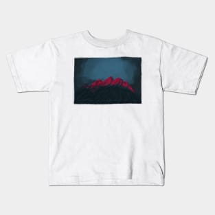 Red Mountains Kids T-Shirt